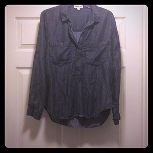 Pretty cloth & stone silver-grey shirt!